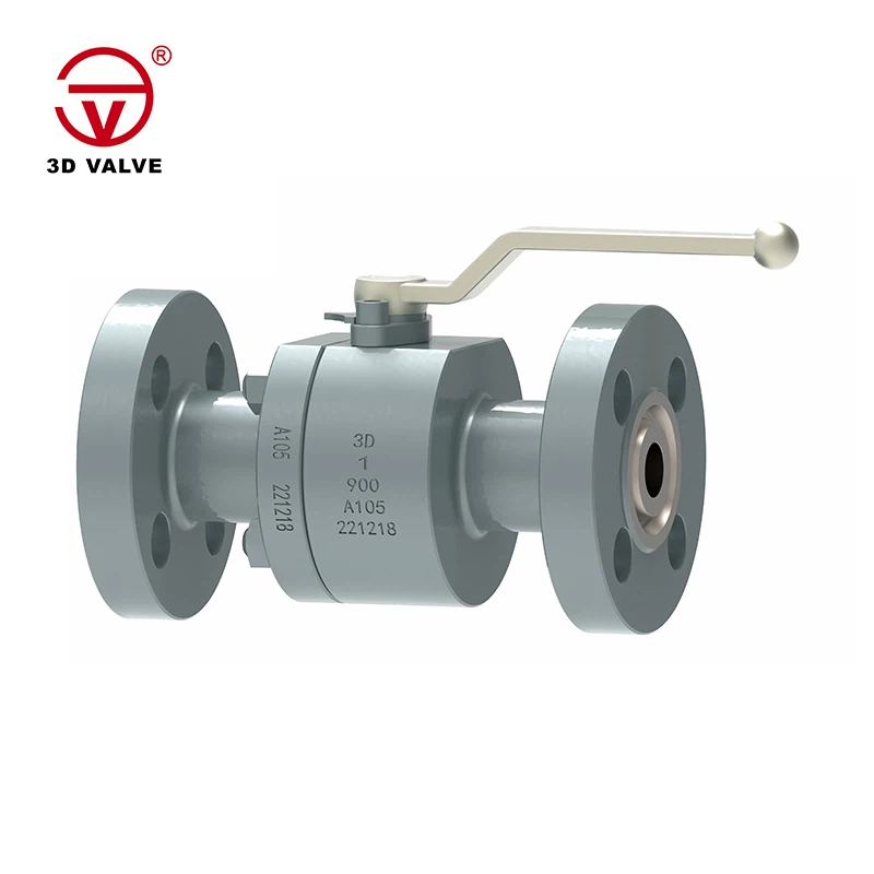 Two Pieces RTJ End Forged Steel Floating Ball Valve Two Pieces RTJ End Forged Steel Floating Ball Valve